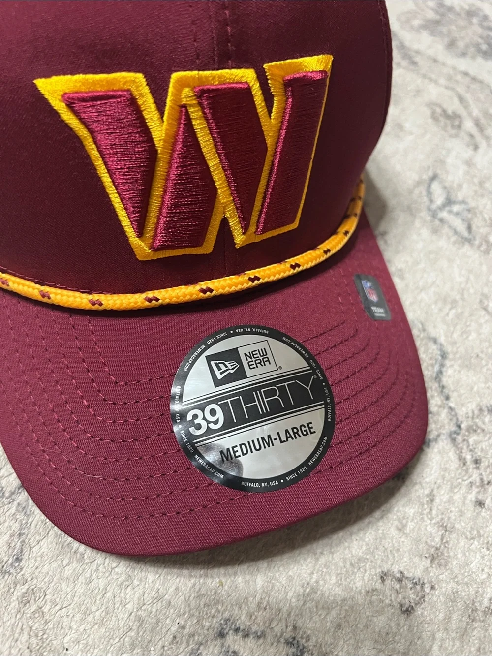 Washington Commanders NFL 39THIRTY flex hat by New Era